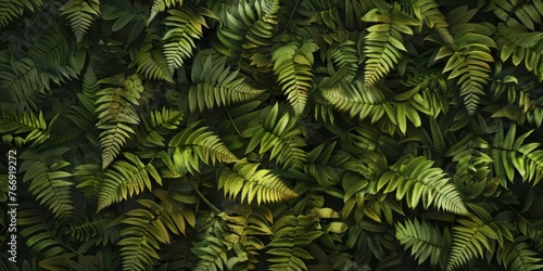 Lush Green Leaf Texture Close-up