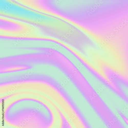 Holographic Pastel PNG Texture