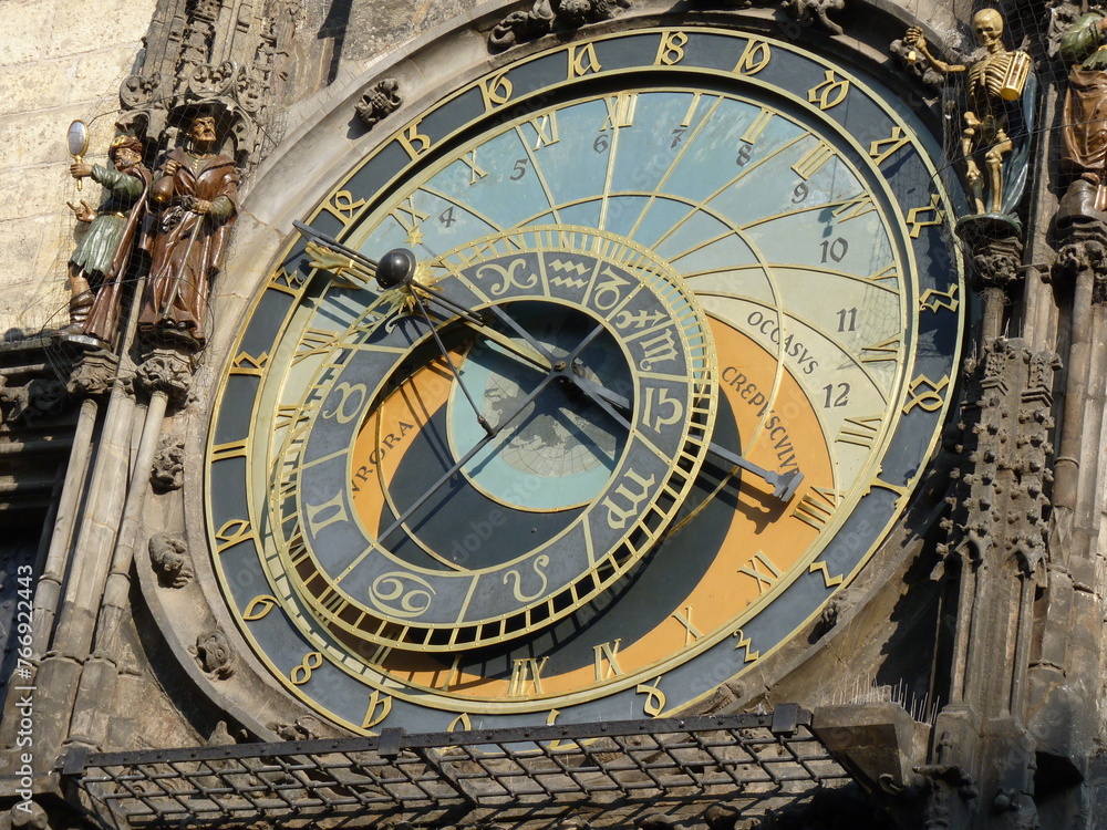 Obraz premium Horloge astronomique Prague