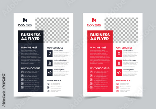 Minimal Flyer Template | A4 | Print Ready