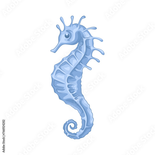 Illustration of seahorse 
