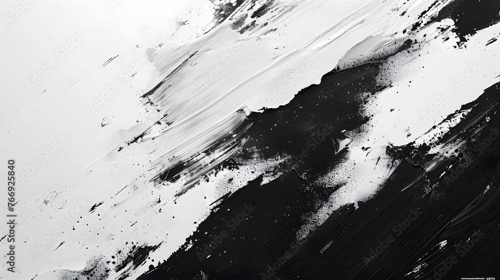 Abstract black and white brush strokes wallpaper design Abstract black and white brush strokes wallpaper design