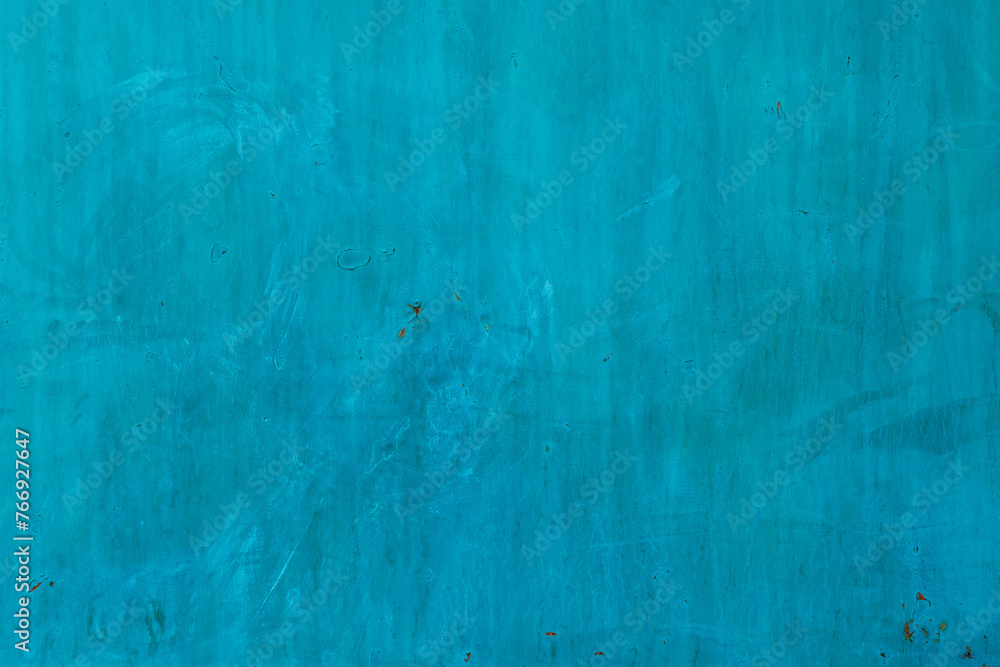 rough turquoise matte paint on flat sheet metal surface - full-frame background and texture. rough turquoise matte paint on flat sheet metal surface - full-frame background and texture.