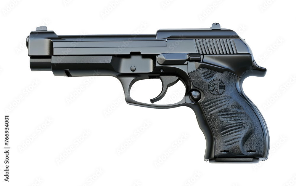 Air Pellet Gun isolated on transparent Background