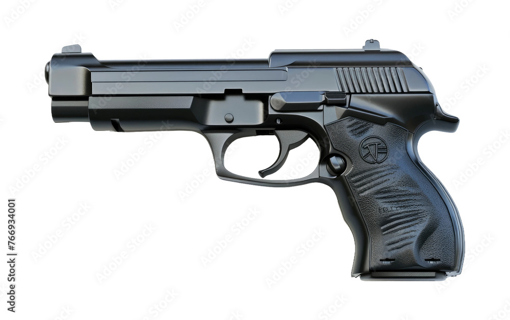 Air Pellet Gun isolated on transparent Background Air Pellet Gun isolated on transparent Background