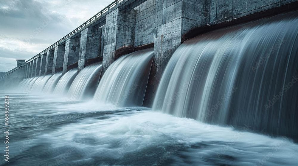 Serene Flow: Hydroelectric Power Generation Serene Flow: Hydroelectric Power Generation