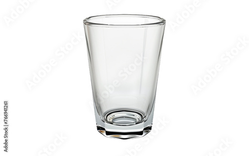 The Hollow Drink: A Symbol of Emptiness isolated on transparent Background