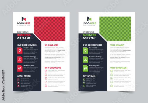 Exclusive Business Flyer Template | A4 | Print Ready