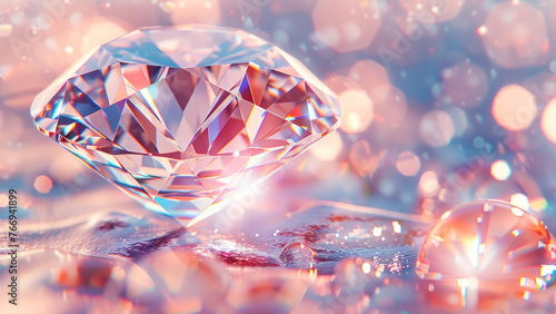 Enchanting Diamond Brilliance and Sparkles.