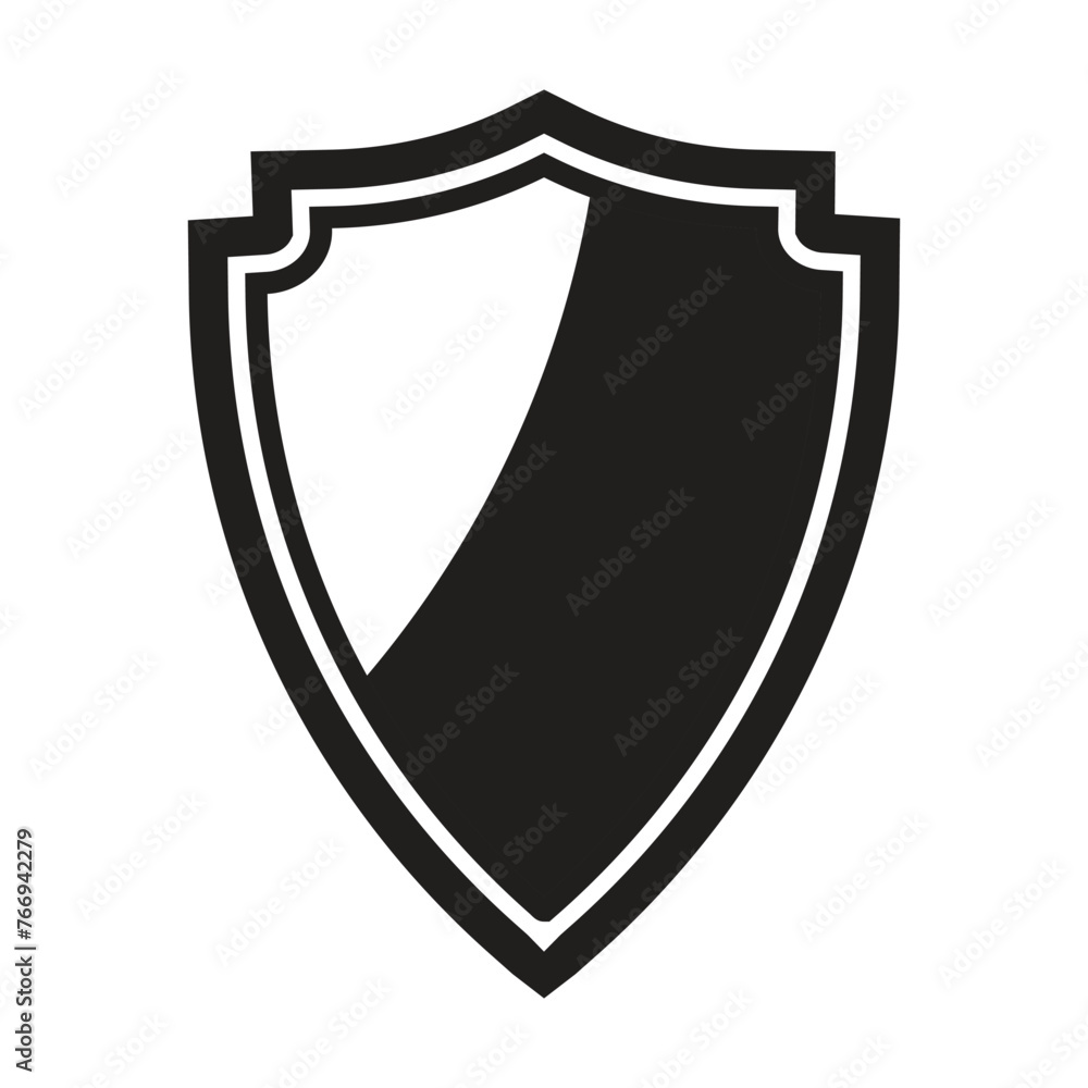 shield icon vector shield icon vector