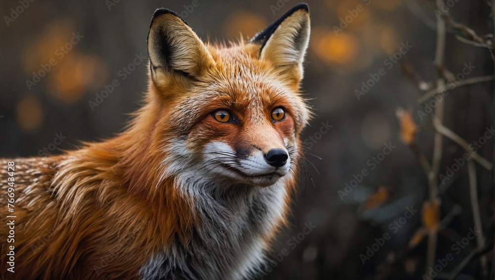 Enchantment in Scarlet: The Captivating Majesty of the Red Fox Enchantment in Scarlet: The Captivating Majesty of the Red Fox
