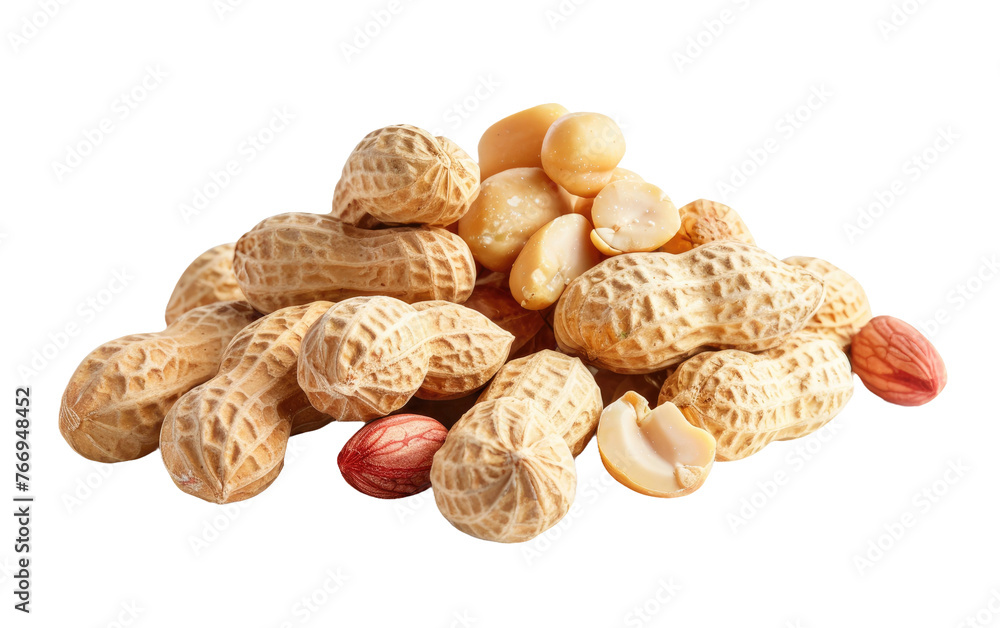 Peanut or Groundnut: A Versatile Legume isolated on transparent Background Peanut or Groundnut: A Versatile Legume isolated on transparent Background