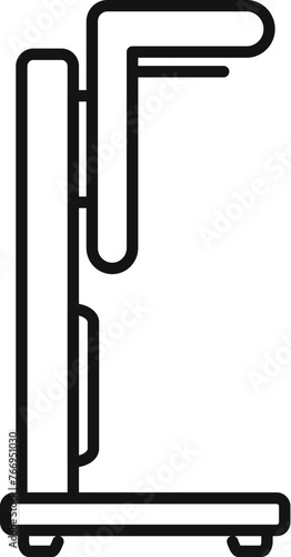 Oncology diagnosis icon outline vector. Screening department. Disease screening