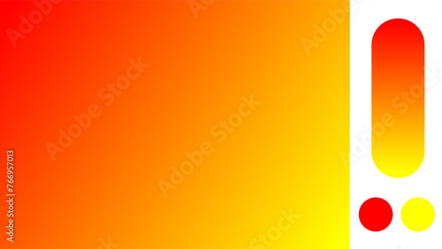Orange and yellow gradient background with light blurred pattern. Abstract illustration with gradient blur design. Blurred colored abstract background. Colorful gradient. Vector illustration