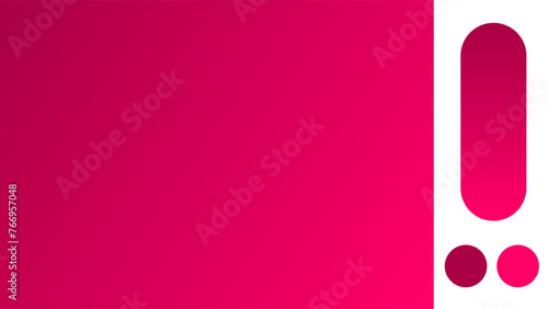 Pink gradient background with light blurred pattern. Abstract illustration with gradient blur design. Blurred colored abstract background. Colorful gradient. Vector illustration