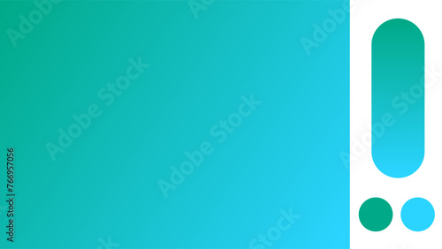 Aqua blue gradient background with light blurred pattern. Abstract illustration with gradient blur design. Blurred colored abstract background. Colorful gradient. Vector illustration