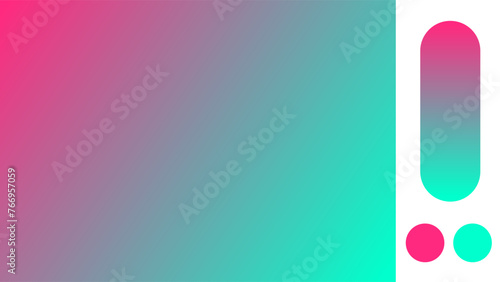 Pink and blue aqua gradient background with light blurred pattern. Abstract illustration with gradient blur design. Blurred colored abstract background. Colorful gradient. Vector illustration