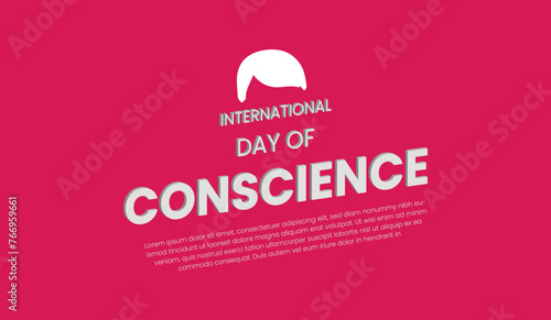 International Day of Conscience design