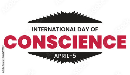 International Day of Conscience design