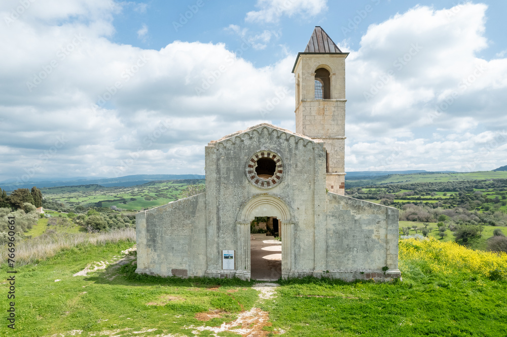 Martis (Sassari), la chiesa diroccata di San Pantaleo