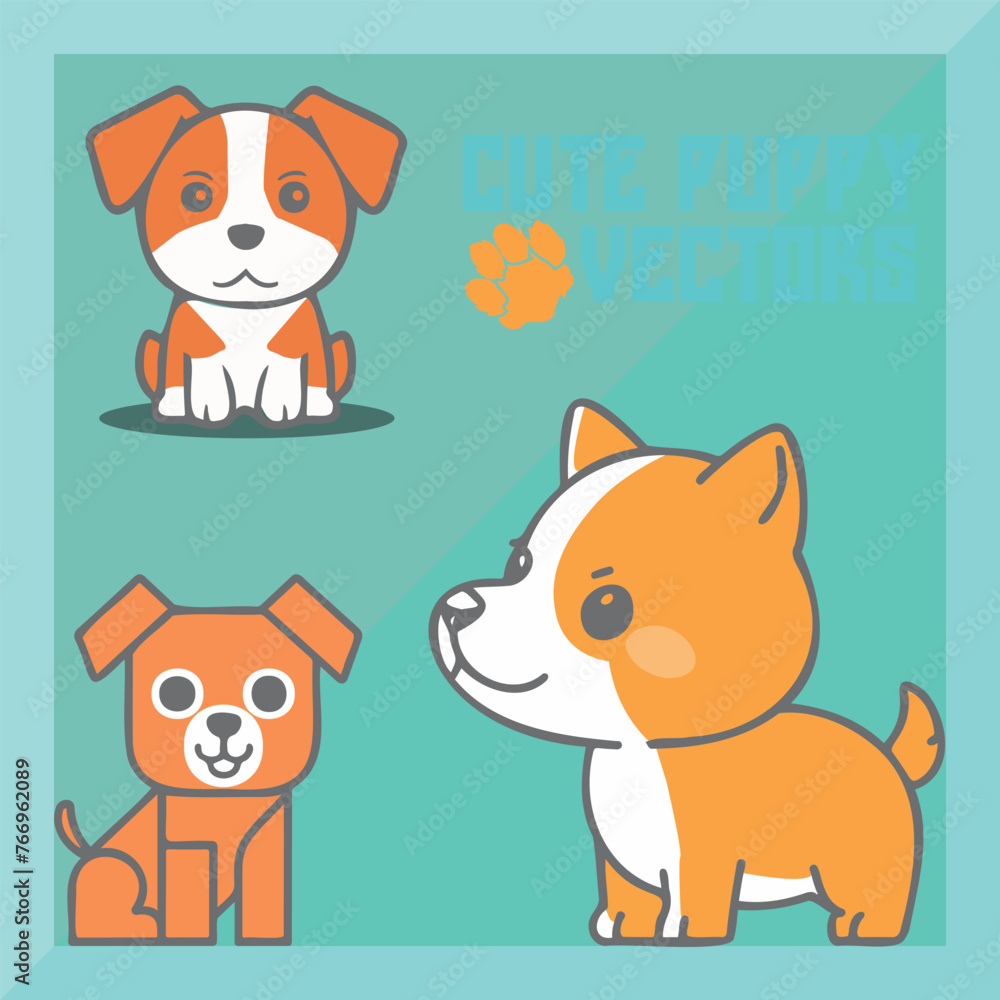 Obraz premium pet, illustration, cat, mammal, animals, baby, farm, puppy, pig, horse, icon, art, comic, happy, nature, brown