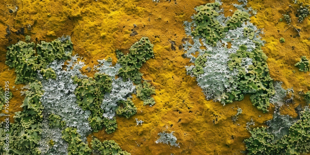 Organic Texture of Lichen on Rock Organic Texture of Lichen on Rock