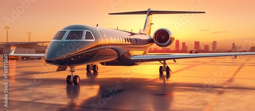 corporate business jet photo