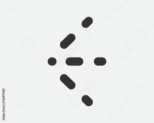 Spray icon of aerosol or airbrush for water gas nozzle steam, perfume deodorant, graffiti paint. Sign shower drops, disinfection, cleaning.