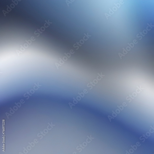 Blue and silver gradient background.