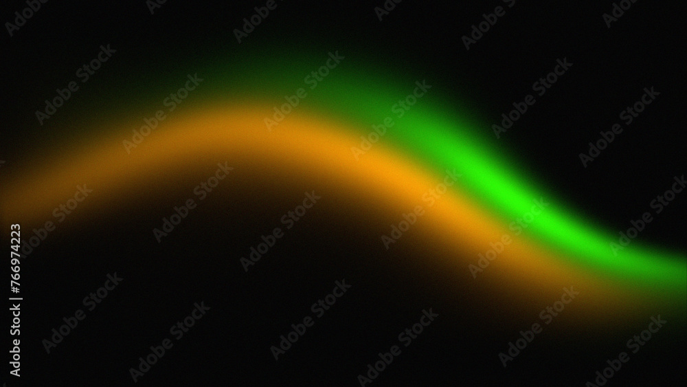 Green and yellow Grainy noise texture gradient background