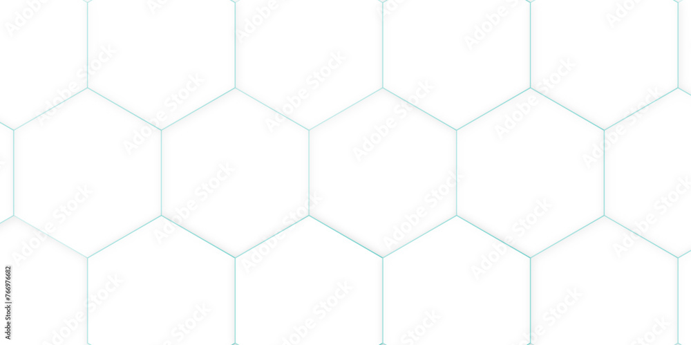 Hexagon structure on the white background. Simple geometric background with hexagonal cell texture, honeycomb grid seamless pattern, vector illustration Hexagon structure on the white background. Simple geometric background with hexagonal cell texture, honeycomb grid seamless pattern, vector illustration