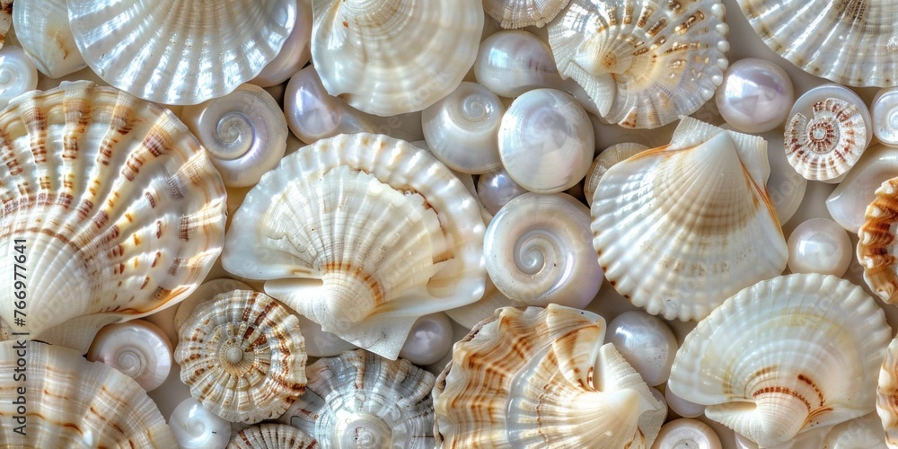 Organic Texture from Seashells Collection Organic Texture from Seashells Collection
