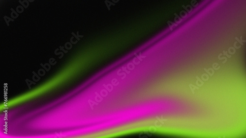 Purple and lime green Grainy noise texture gradient background