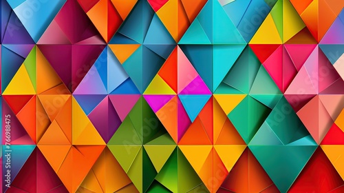 colorful abstract squares background