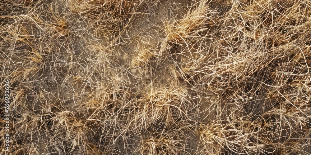 Organic Texture of Natural Fibers Organic Texture of Natural Fibers
