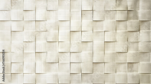 Contemporary White Geometric Wall Texture for Modern Design photo