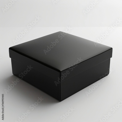 Black Box on White Table