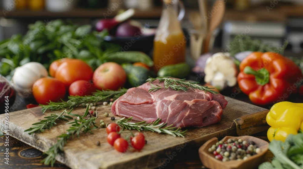 balanced diet, cooking, culinary and food concept - close up of vegetables, balanced diet, cooking, culinary and food concept - close up of vegetables,