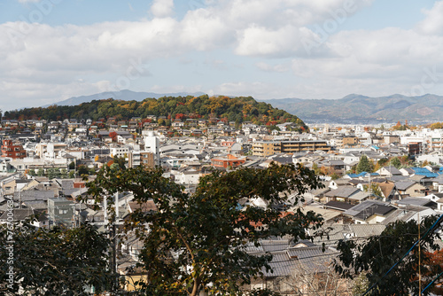 View of the Kyoto City photo