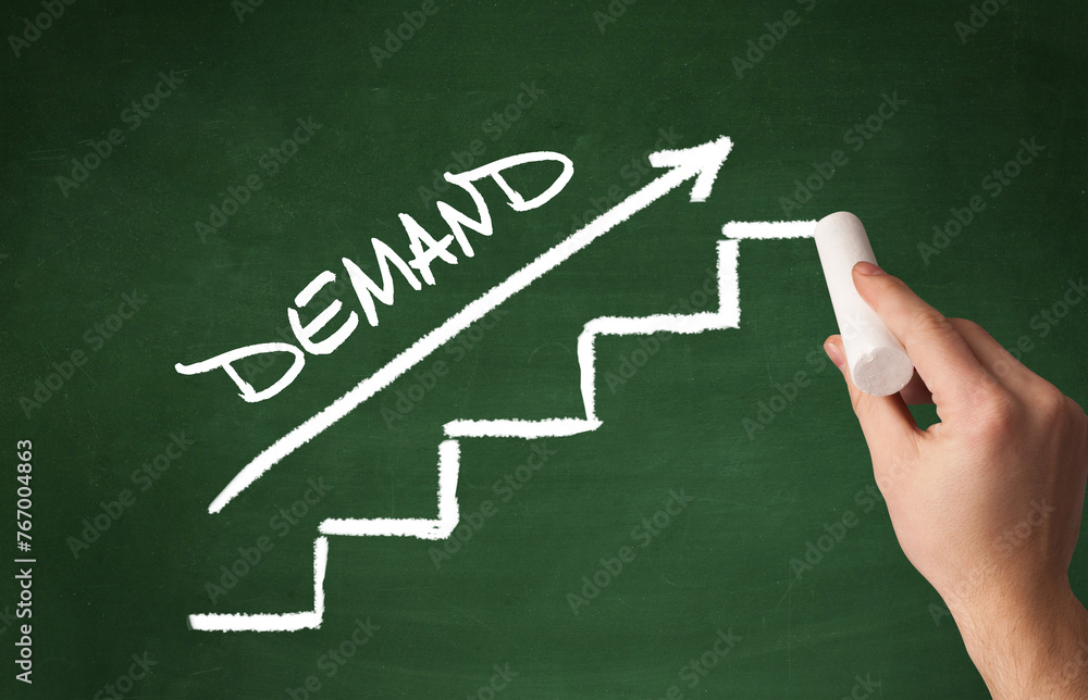 Hand drawing business concept Hand drawing business concept