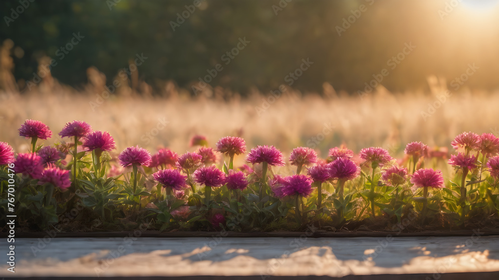 wooden background with flowers with empty space for greeting message. Love and greeting concept design. AI generated image, ai wooden background with flowers with empty space for greeting message. Love and greeting concept design. AI generated image, ai