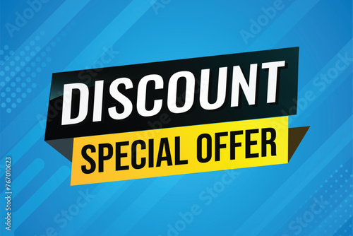 discount special offer poster banner graphic design icon logo sign symbol social media website coupon

