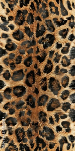 2D leopard carpet texture 