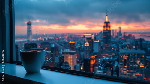 NY, New york, cafe, hotel, room, window,