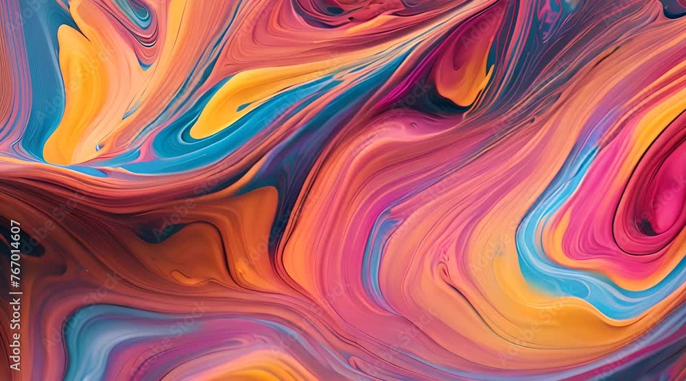 colorful abstract paint flowing slowly colorful abstract paint flowing slowly