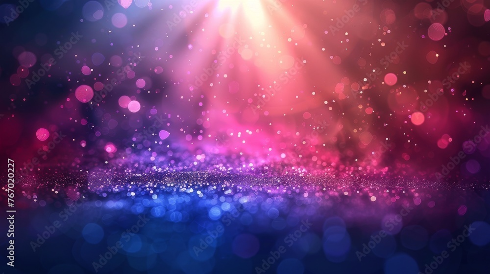 Blurry Colorful Lights on Dark Background Blurry Colorful Lights on Dark Background