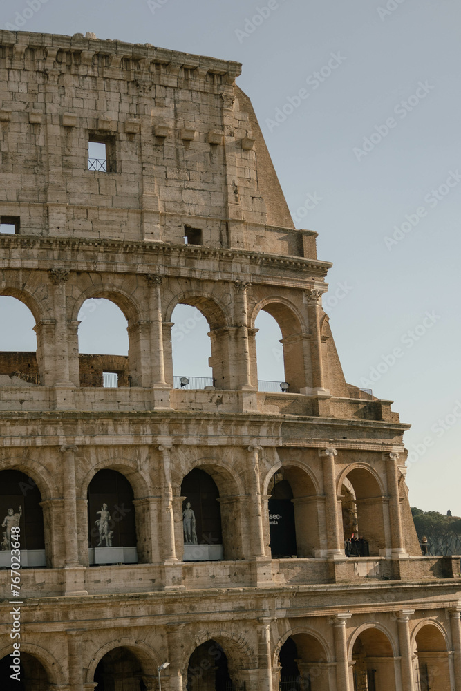 rom, colosseum, italien, alt, colosseum, römer, architektur, arena, orientierungspunkt, europa, bauwerk, rom