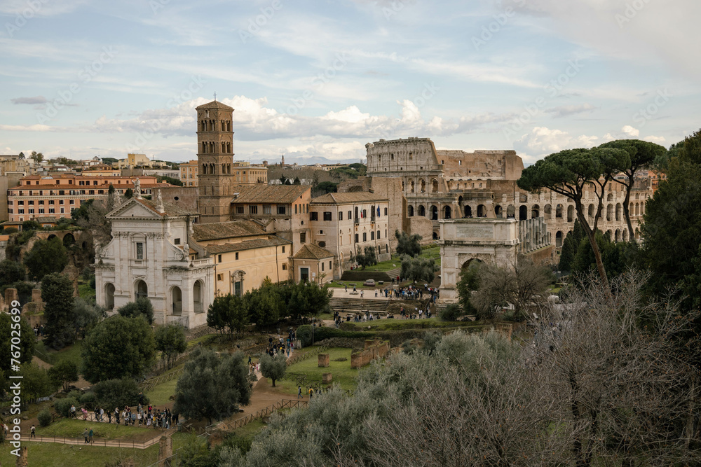 roman forum city