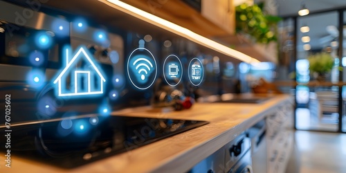 Smart Appliances Envisioning the Connected Home of the Future with Intelligent Technology photo