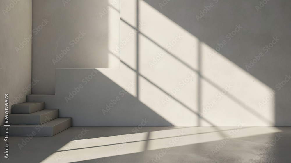 Obraz premium shadow of light comming from a window 